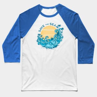 SAVE THE SEA Baseball T-Shirt